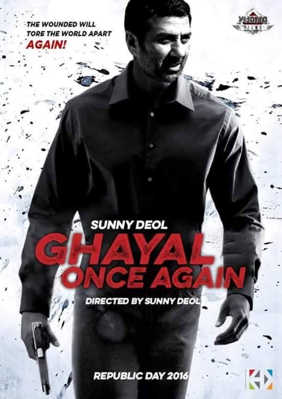 Ghayal Once Again (2016) Worldfree4u - 350MB 480P DVDRip Hindi Movie - Khatrimaza