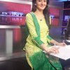 Beautiful Kanwal Dua in Yellow and Green Dress