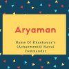 Aryaman Name Meaning Name Of Khashayar&#039;s (Achaemenid) Naval Commander