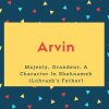 Arvin Name Meaning Experiment, Trial