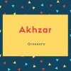 Akhzar Name Meaning Greenery