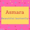 Asmara name Meaning Beautiful butterfly.