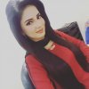Beautiful Kiran Naz in Red and Black Dress
