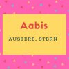 Aabis Name Meaning