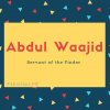 Abdul Waajid