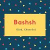 Bashsh Name Meaning Glad, Cheerful