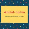Abdul-halim