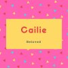 Cailie Name Meaning Beloved
