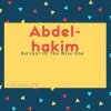 Abdel-hakim