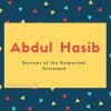 Abdul Hasib