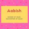 Aabish Name Meaning