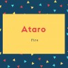 Ataro Name Meaning Fire