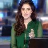 Beautiful Absa Komal  in Green Dress