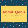 Abdul Qabiz