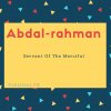 Abdal-rahman