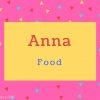 Anna Name Meaning Food.
