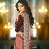 Maya Ali In Maroon Bridal Dress