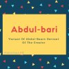 Abdul-bari