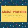Abdul Mutallib