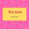 Baraaa Name Meaning Excelling