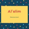 Al&#039;alim Name Meaning Omniscient