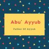 Abu&#039; ayyub Name Meaning Father Of Ayyub