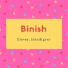 Binish Name Meaning Clever, Intelligent