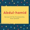 Abdul-hamid
