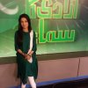 Gorgeous Kiran Naz  in Green and White Dress