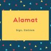 Alamat Name Meaning Sign, Emblem