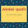 Abdal-qadir