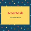 Azartash Name Meaning A Salamander