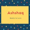 Ashshaq Name Meaning Madly In Love