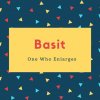 Basit Name Meaning One Who Enlarges
