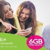 zong monthly 6 GB.