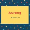 Aurang Name Meaning Watercolor