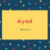 Ayad Name Meaning Memory