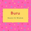 Buru Name Meaning Beauty Or Wisdom