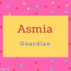 Asmia name Meaning Guardian.