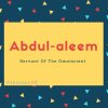 Abdul-aleem