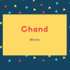 Chand Name Meaning Moon