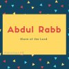 Abdul Rabb