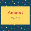 Amarat Name Meaning Sign, Mark
