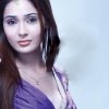 Hot Sara Khan In Purple Dress