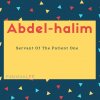 Abdel-halim