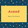 Asaad Name Meaning More Fortunate