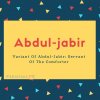 Abdul-jabir