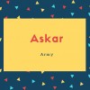 Askar Name Meaning Army
