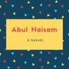 Abul Haisam Name Meaning A Sahabi