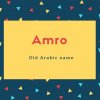 Amro Name Meaning Old Arabic name